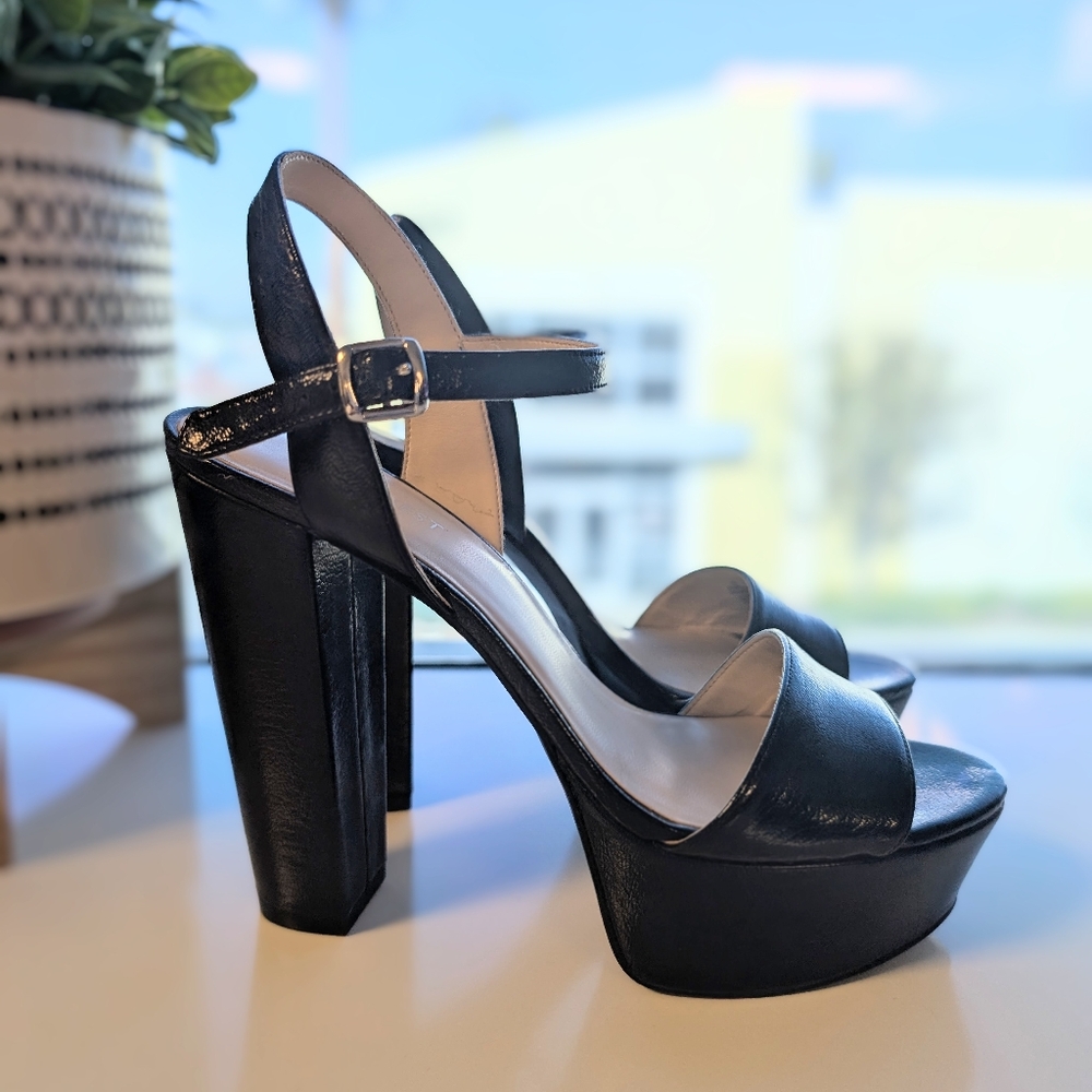 Nine West Carnation Platform Heels